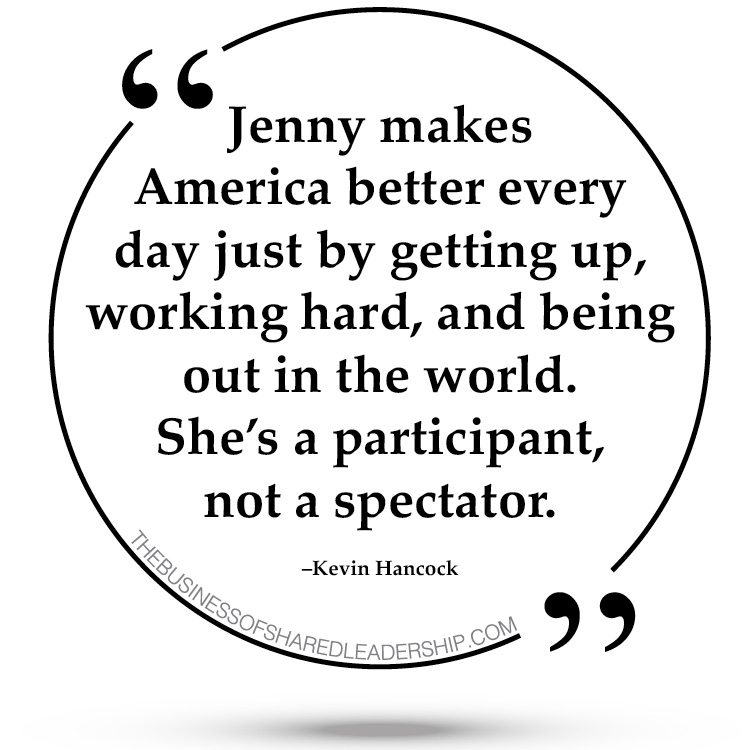 43 JENNY AND ME The Business of Shared Leadership