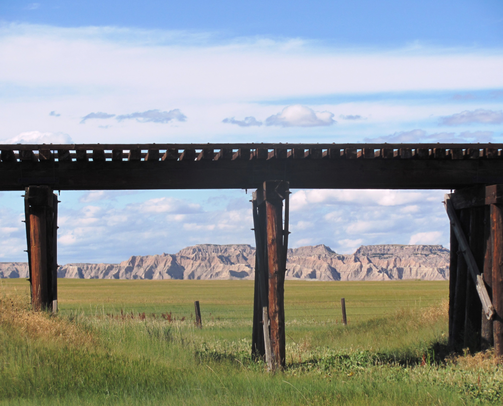 housing structure on open plains