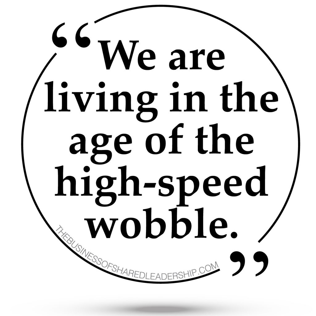 We are living in the age of the high-speed wobble quote bubble.