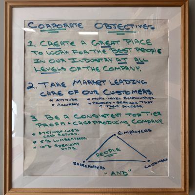 The Framed Post-it Note on My Office Wall